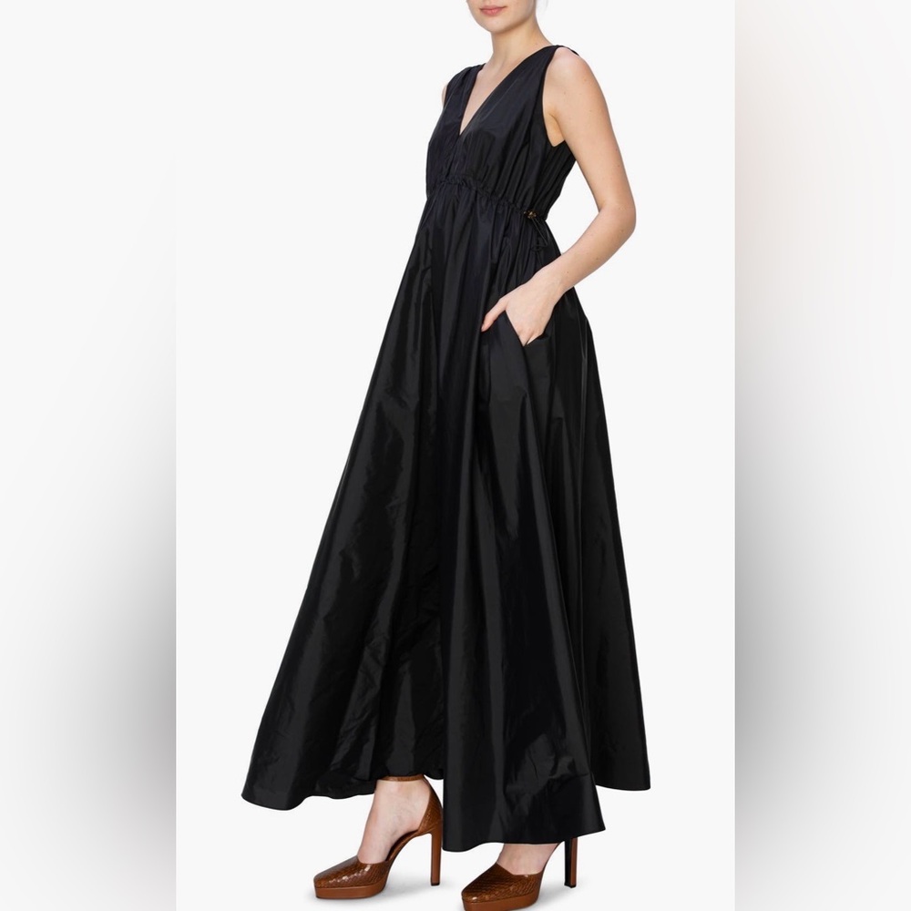 Melloday Black Sleeveless Long Dress - Picture 2 of 8